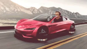 Tesla покажет обновлённый Roadster с реактивными двигателями SpaceX, способный зависать в воздухе