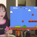 A video is going viral on social media in which the creator plays Super Mario using her own body as&hellip;