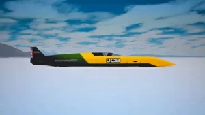 Водородный болид JCB Hydromax установил мировой рекорд скорости, разогнавшись до 654 км/ч
