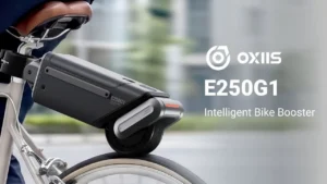 ASUS представила знімний електромотор Oxiis E250G1, який перетворює будь-який велосипед на електричний
